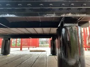東京都小平市<br>公園複合遊具再塗装修繕工事