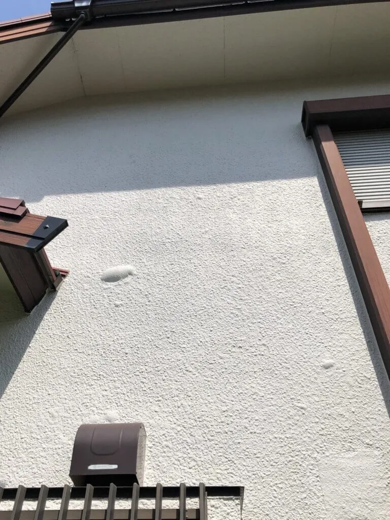 施工前：裏口側