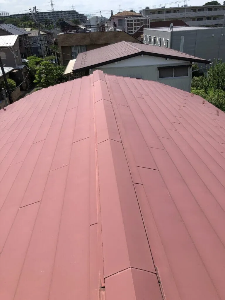 施工前：屋根